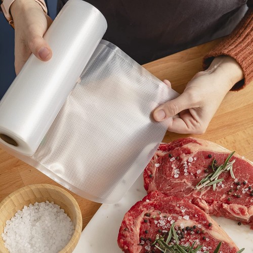 Transparent Multi-use Vacuum Sealer Food Saver Sous Vide Bags BPA Free Vacuum Seal Bag Rolls