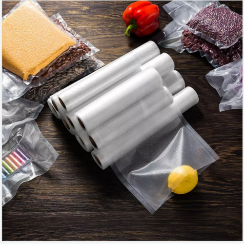 11 Layers Co Extrusion Plastic Vacuum Bags Rolls For Food Packaging Sous Vide Cooking Embossed Vacuum Sealer Rolls