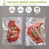 BPA free plastic packaging nylon food grad embossed vacuum sealer roll for frozen chicken fish meat