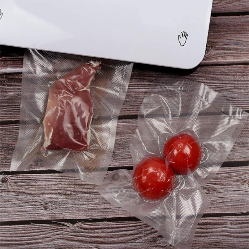 Sous Vide Kitchen Transparent Embossed Food Storage Vacuum Sealer Bags Roll