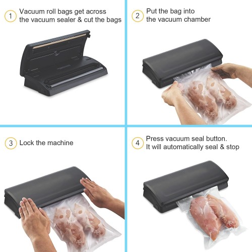 BPA Free Embossed vacuum sealer bag for Sous Vide Food Saver Storage